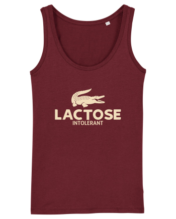 LACTOSE INTOLERANT Burgundy