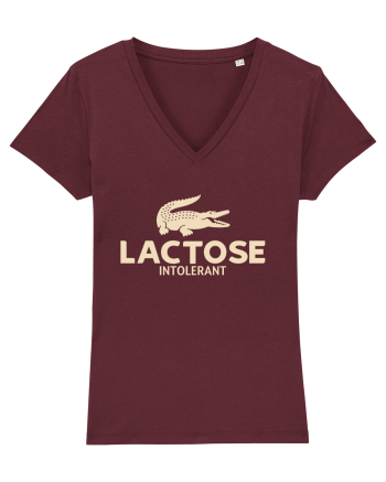 LACTOSE INTOLERANT Burgundy