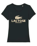 LACTOSE INTOLERANT Tricou mânecă scurtă guler larg fitted Damă Expresser
