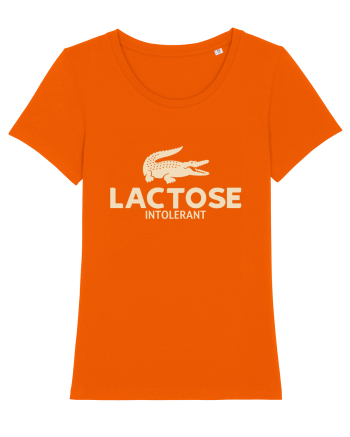 LACTOSE INTOLERANT Bright Orange