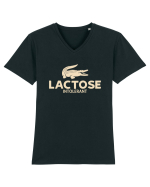 LACTOSE INTOLERANT Tricou mânecă scurtă guler V Bărbat Presenter