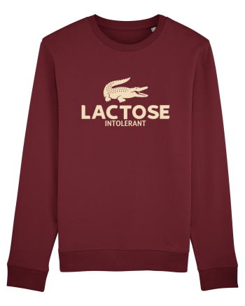 LACTOSE INTOLERANT Burgundy
