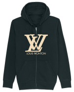 LOUIS WONTON Hanorac cu fermoar Unisex Connector