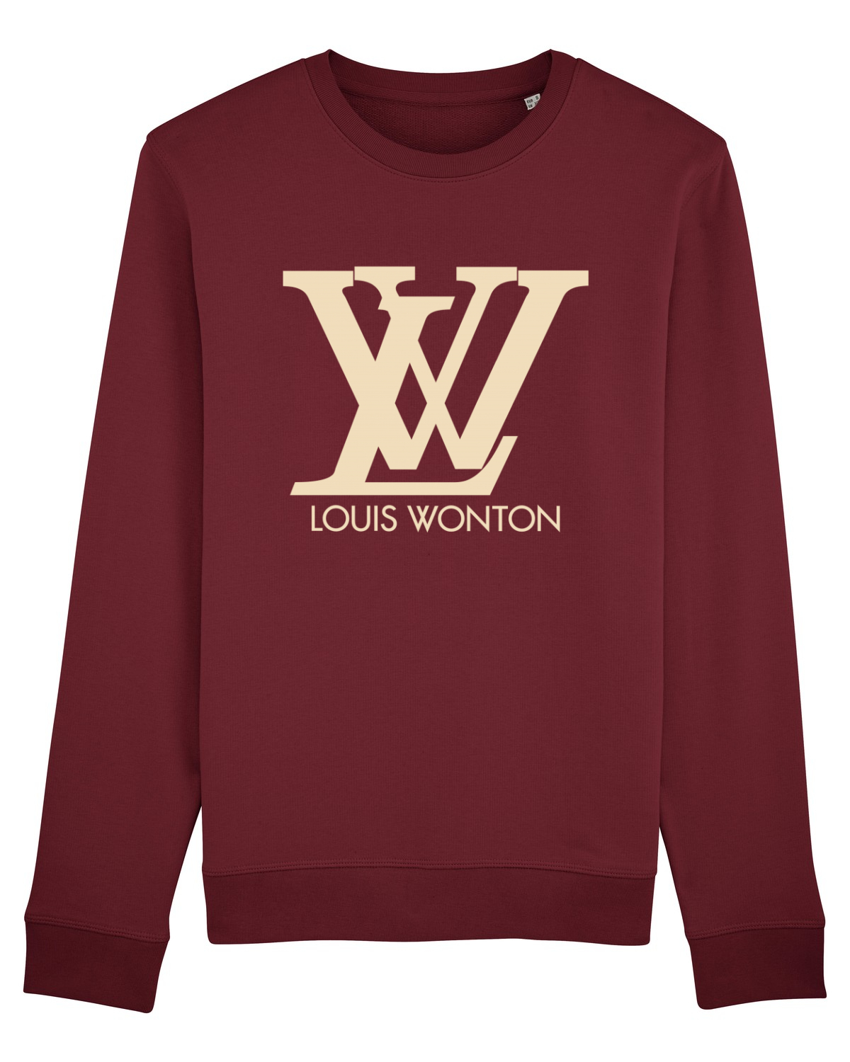 Bluză mânecă lungă Unisex Rise Burgundy