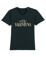 VALENTUNA Tricou mânecă scurtă guler V Bărbat Presenter