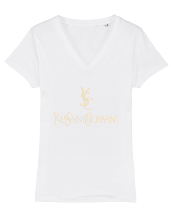 YVES SAINT CROISSANT White