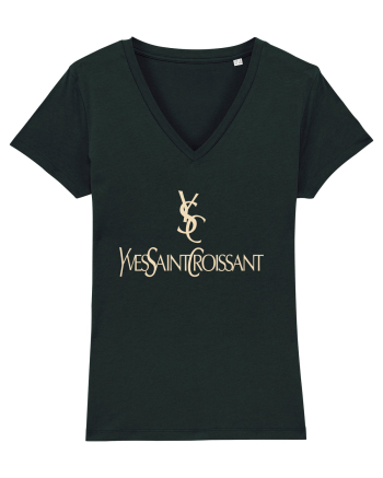 YVES SAINT CROISSANT Black