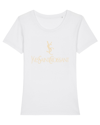 YVES SAINT CROISSANT White