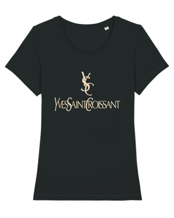 YVES SAINT CROISSANT Black