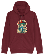 shroomarela Hanorac cu fermoar Unisex Connector