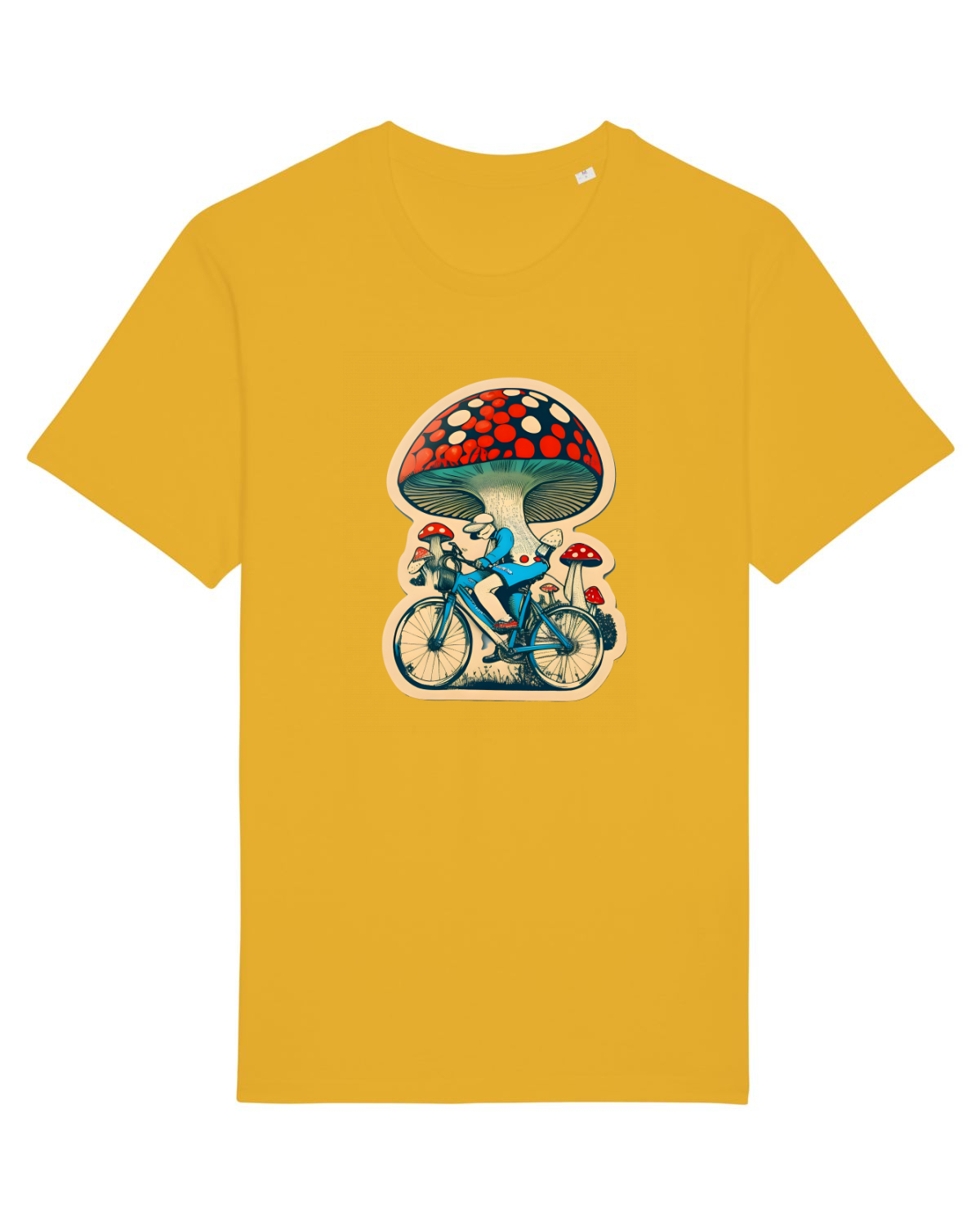 Tricou mânecă scurtă Unisex Rocker Spectra Yellow