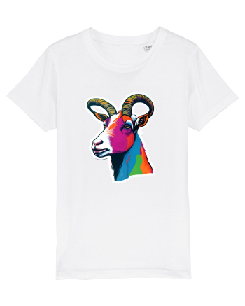 popart goat White