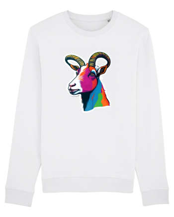 popart goat White