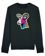 popart goat Bluză mânecă lungă Unisex Rise
