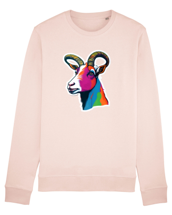 popart goat Candy Pink