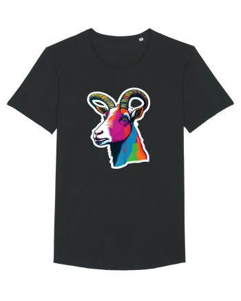 popart goat Black