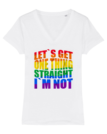 LET`S GET ONE THING STRAIGHT, I`M NOT White