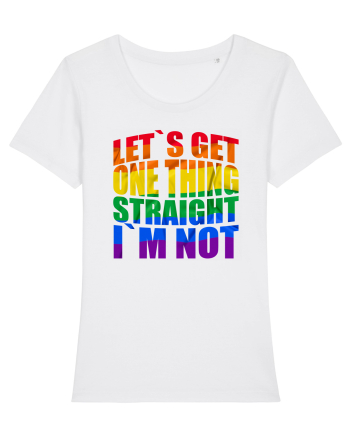 LET`S GET ONE THING STRAIGHT, I`M NOT White