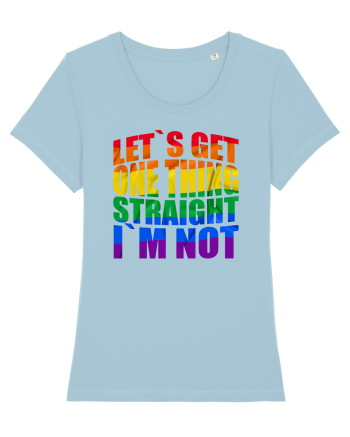 LET`S GET ONE THING STRAIGHT, I`M NOT Sky Blue