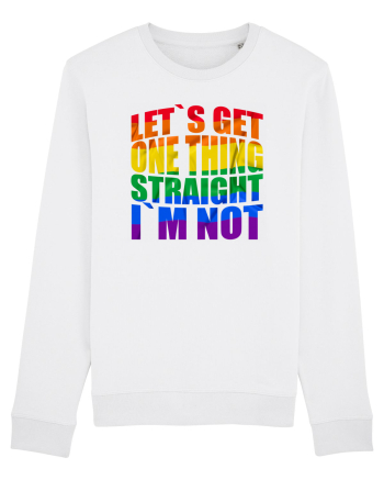 LET`S GET ONE THING STRAIGHT, I`M NOT White