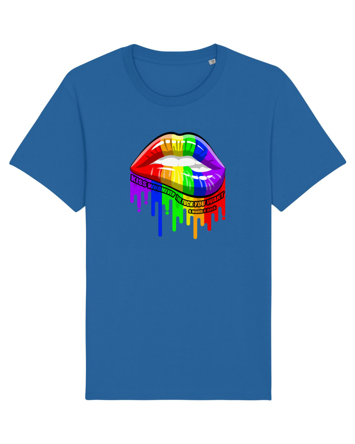 Tricou mânecă scurtă Unisex Rocker Royal Blue