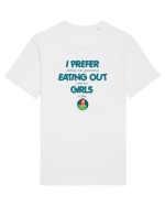 I PREFER EATING OUT (with my) GIRLS Tricou mânecă scurtă Unisex Rocker
