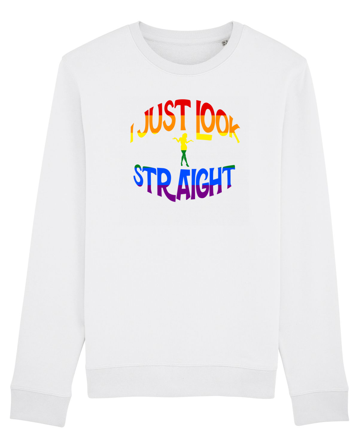 Bluză mânecă lungă Unisex Rise White