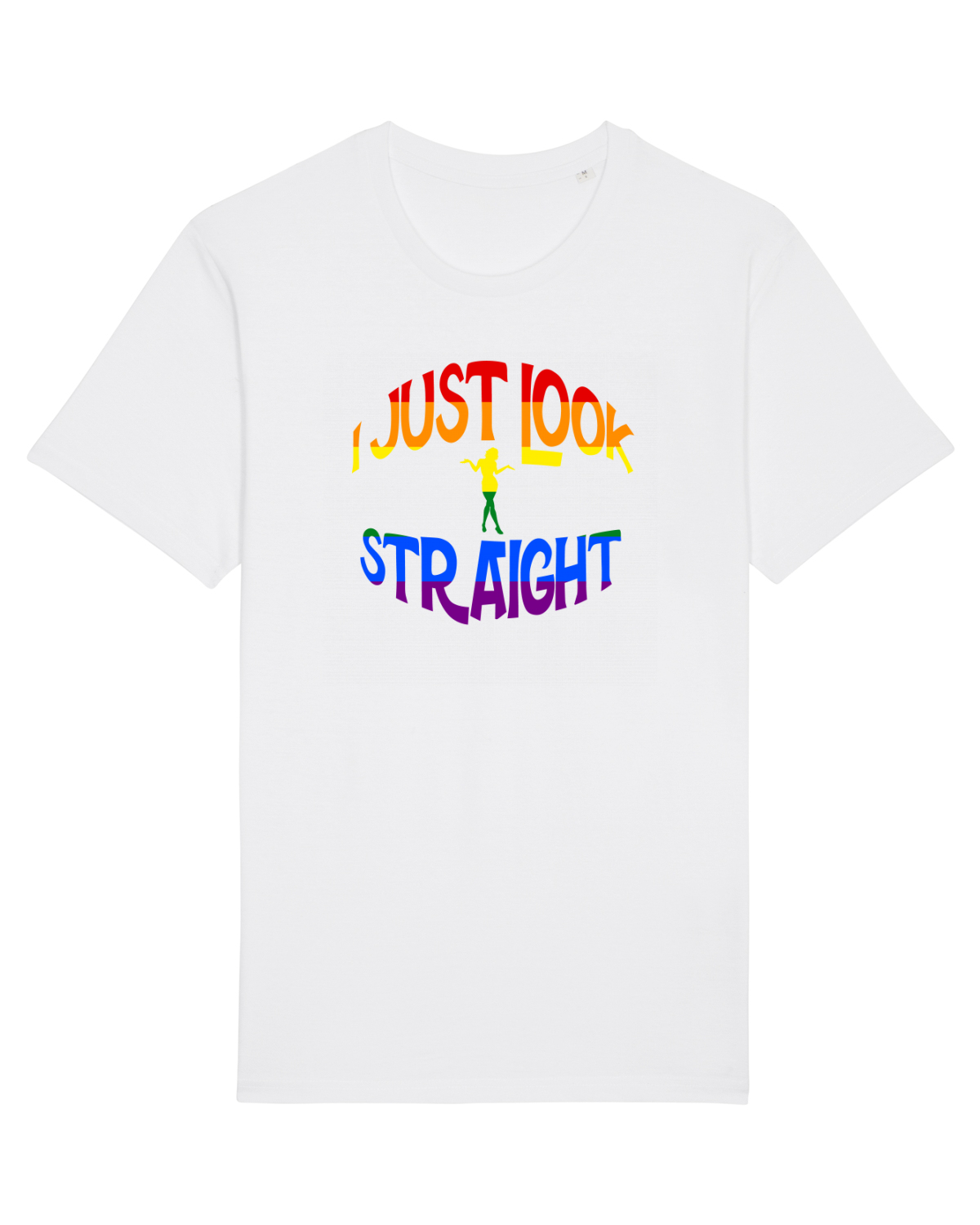 Tricou mânecă scurtă Unisex Rocker White