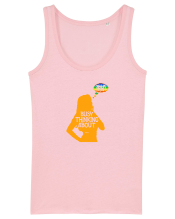BUSY THINKING ABOUT GIRLS Cotton Pink