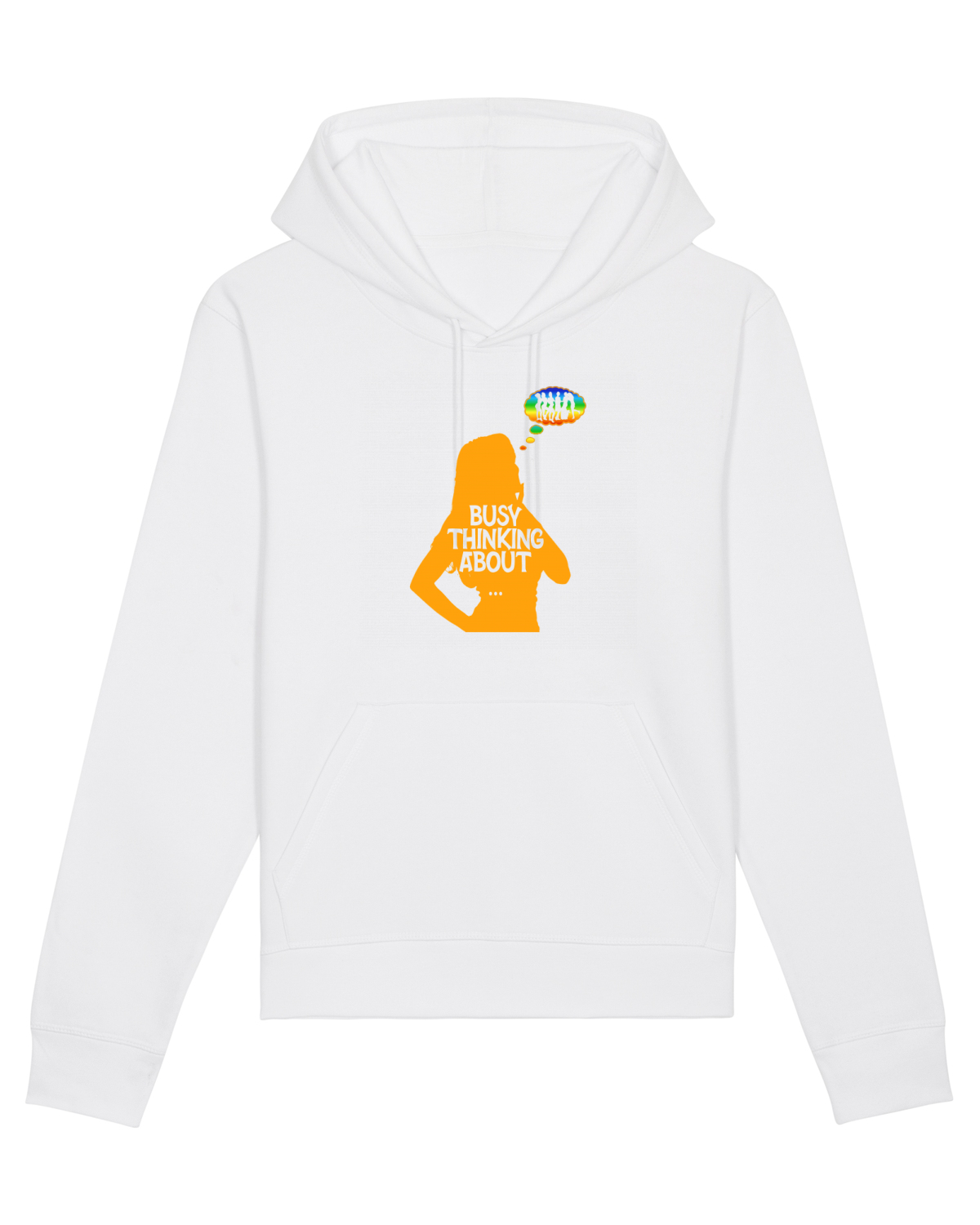 Hanorac Unisex Drummer White