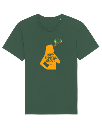 BUSY THINKING ABOUT GIRLS Bottle Green