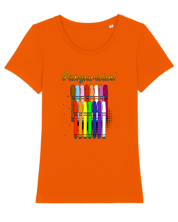 Pick your colors! Bright Orange