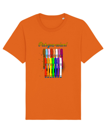 Pick your colors! Bright Orange