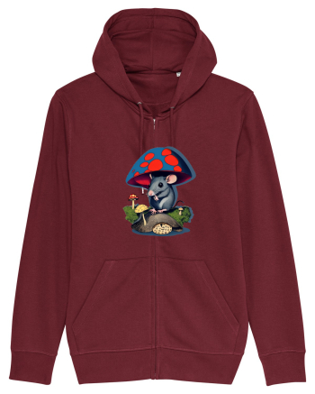 Rozzy the Fungi Rat Burgundy