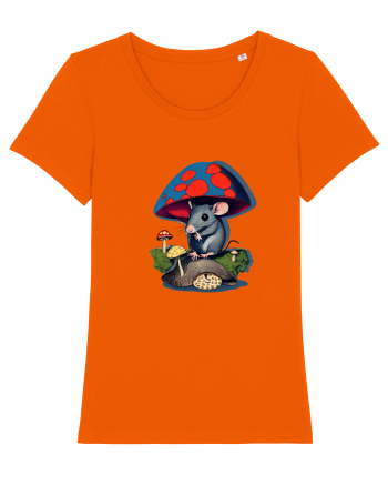 Rozzy the Fungi Rat Bright Orange