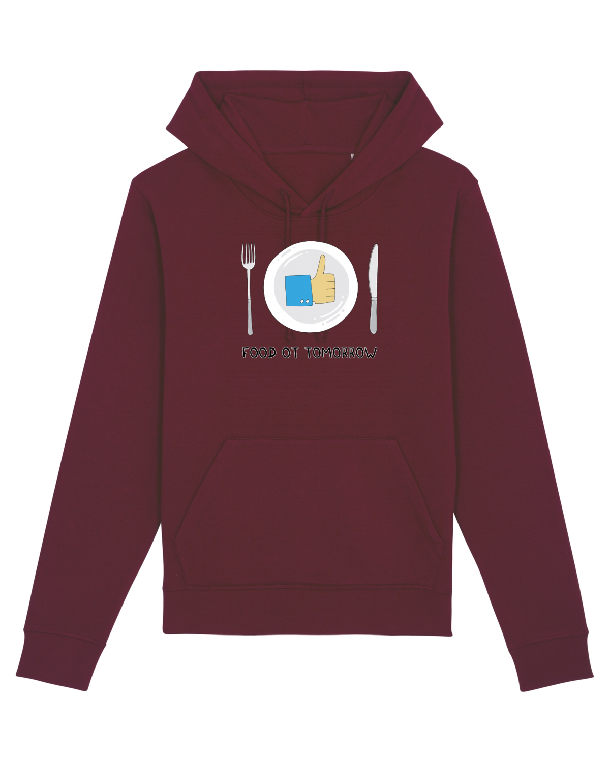 Hanorac Unisex Drummer Burgundy