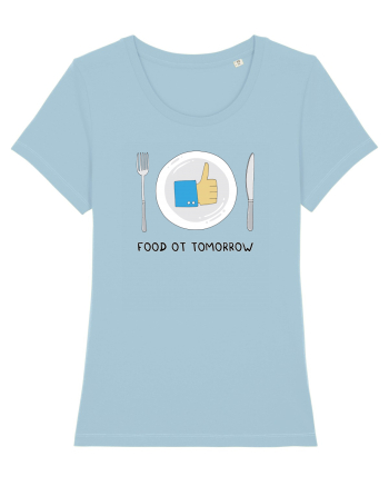 Food ot tomorrow Sky Blue