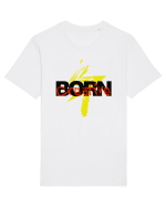Born creative Tricou mânecă scurtă Unisex Rocker