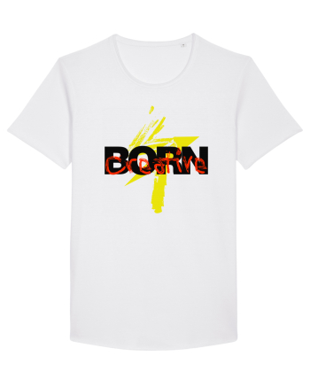 Born creative White