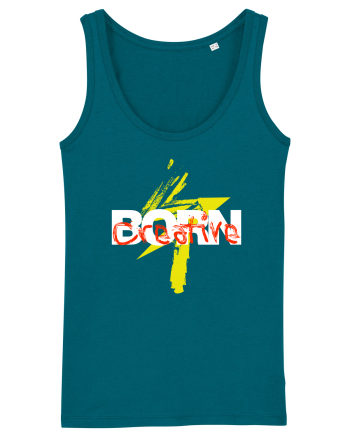 Born creative white Ocean Depth