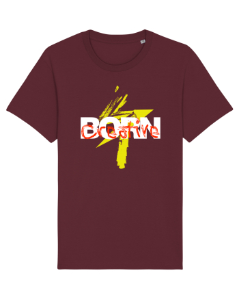 Born creative white Burgundy