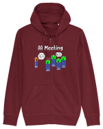 Joining the wrong Meeting! Hanorac cu fermoar Unisex Connector