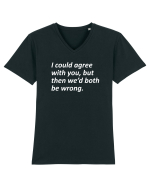 I am always right Tricou mânecă scurtă guler V Bărbat Presenter