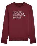 I am always right Bluză mânecă lungă Unisex Rise