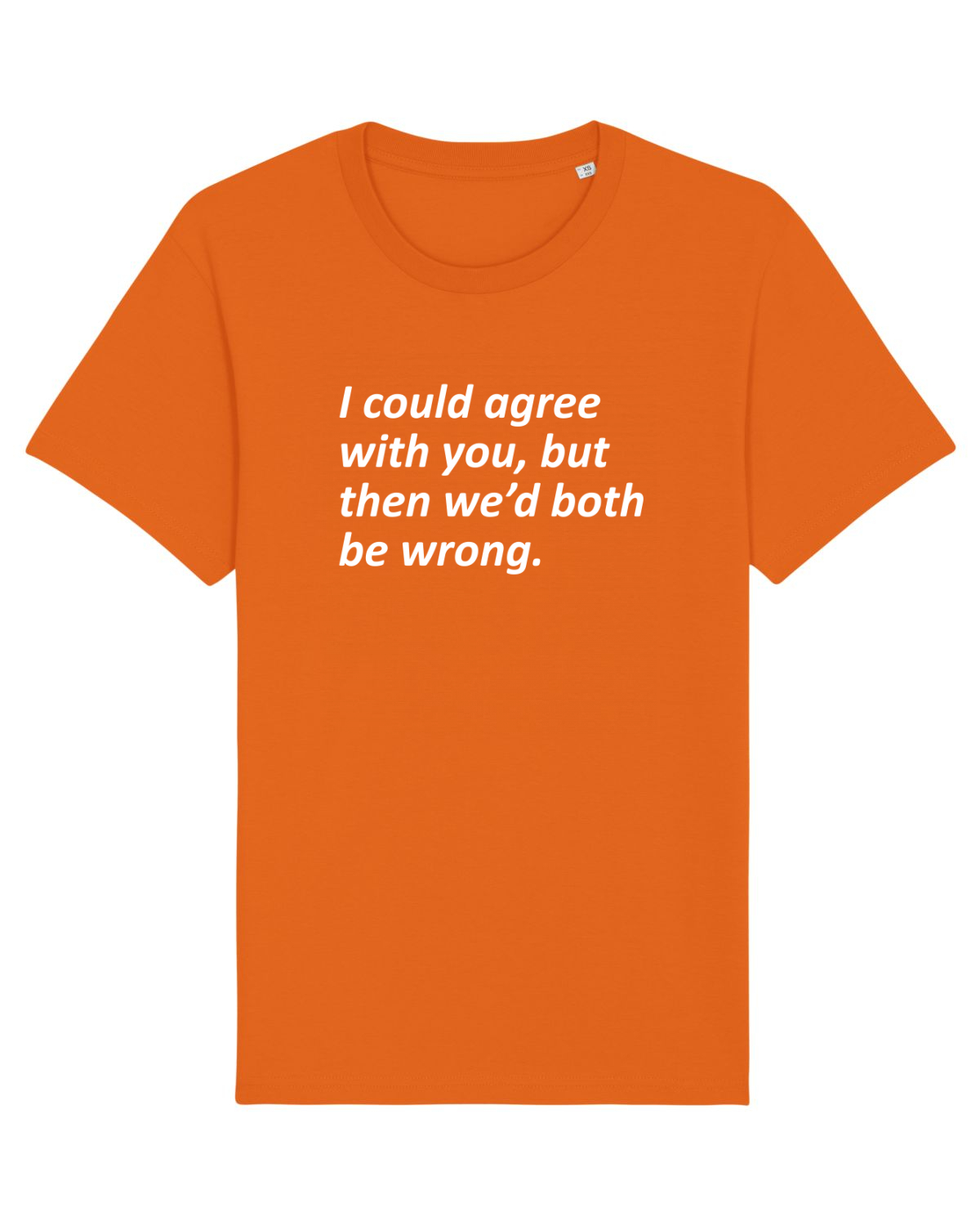 Tricou mânecă scurtă Unisex Rocker Bright Orange