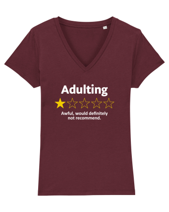 Adulting Burgundy