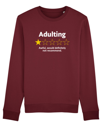 Adulting Burgundy