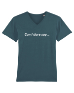 Can I dare say... Tricou mânecă scurtă guler V Bărbat Presenter