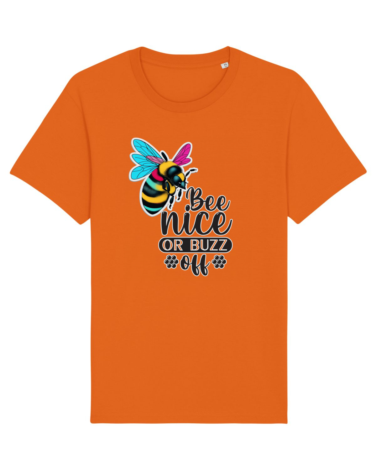 Tricou mânecă scurtă Unisex Rocker Bright Orange