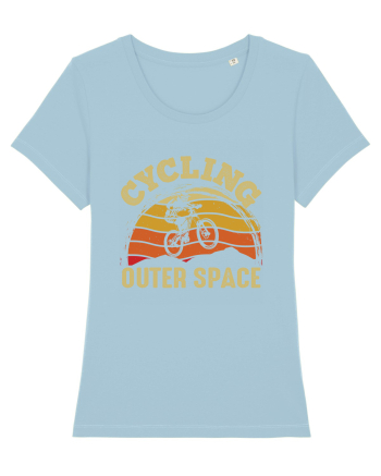 Cycling Outer Space Sky Blue
